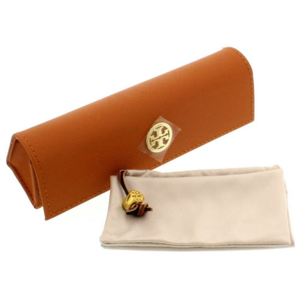 New Original Tory Burch eyeglasses Case + Cloth